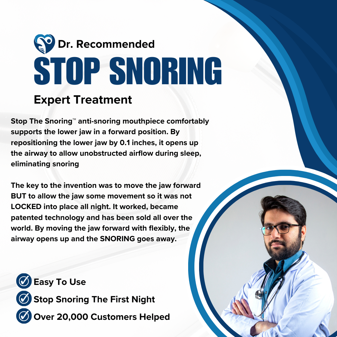 STOP THE SNORING™ - HELPING MILLIONS OF SNORERS & THEIR SLEEP PARTNERS